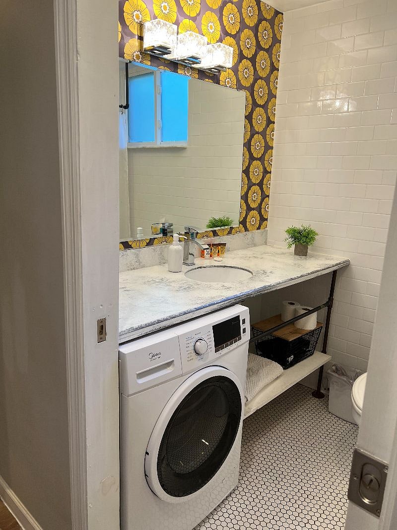 European style washer/dryer combo