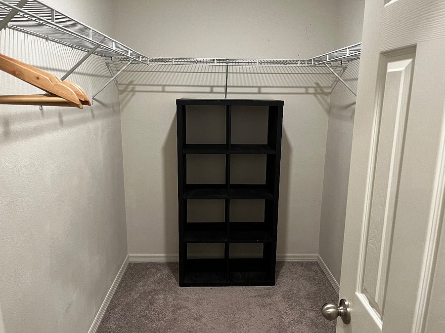 Master closet