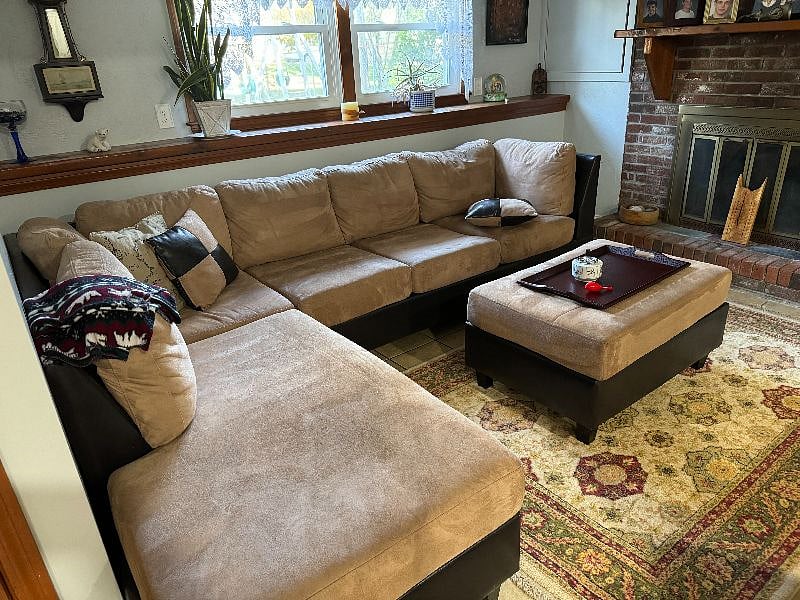 Living area. TV to be added soon