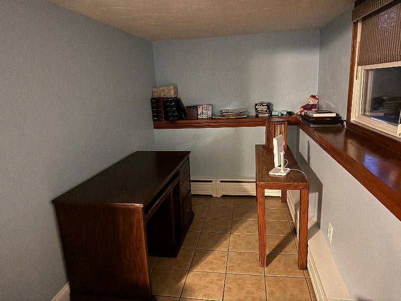 Desk and table for makeup. Chair to be added