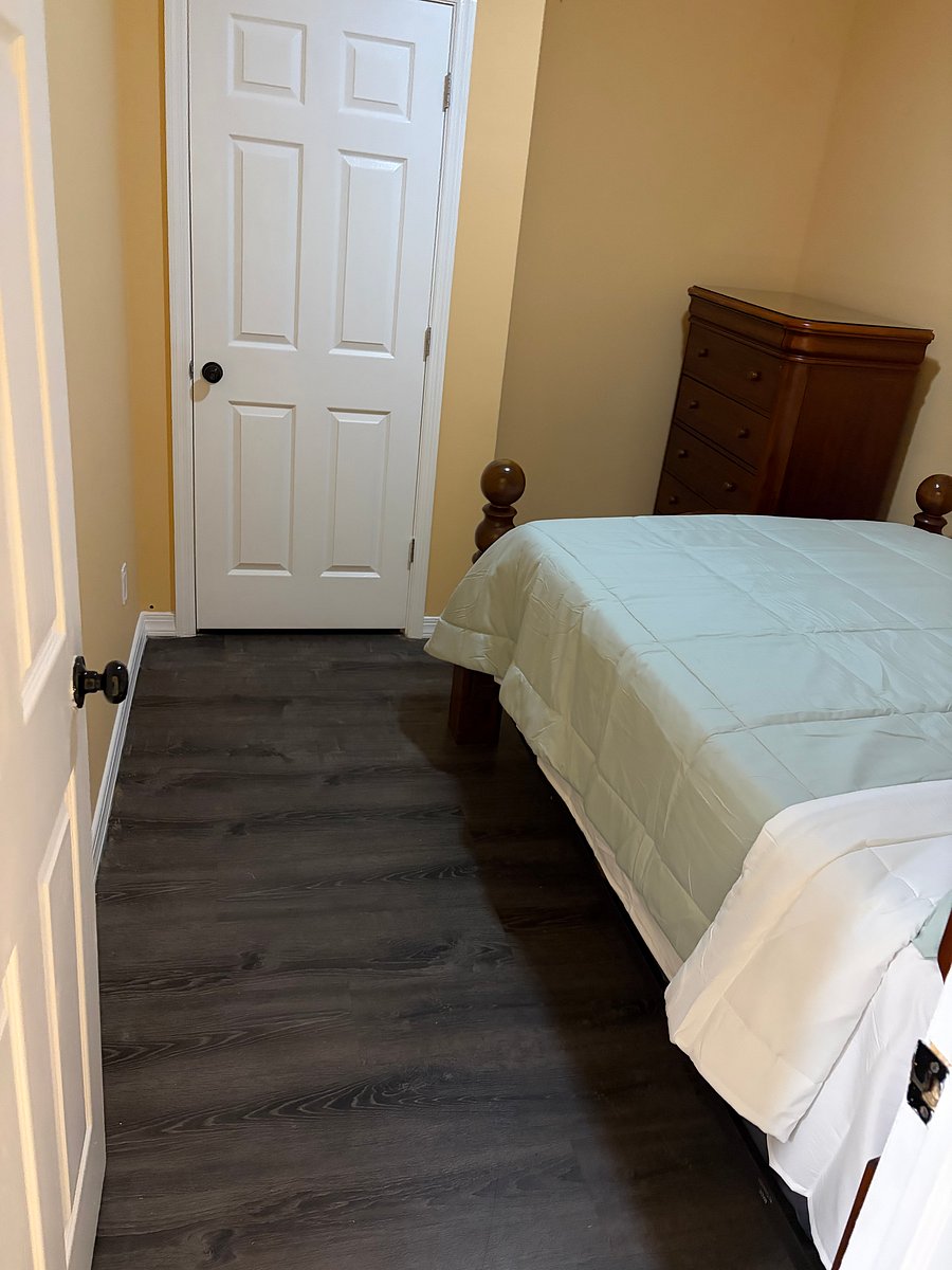 First bedroom with closet