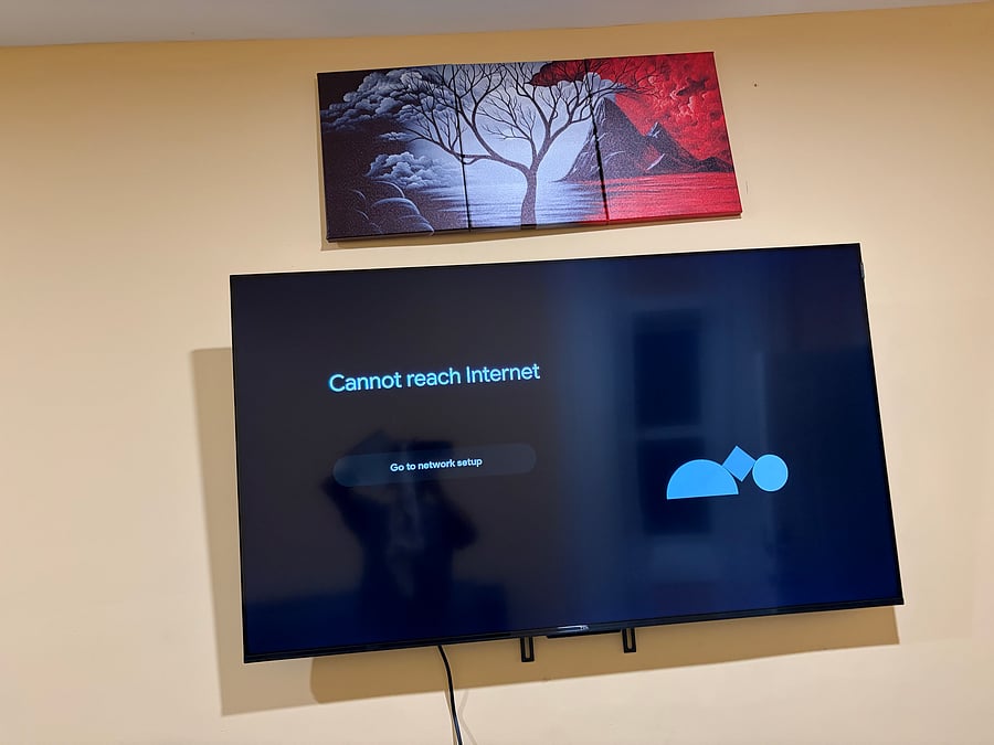 TV in the livingroom
