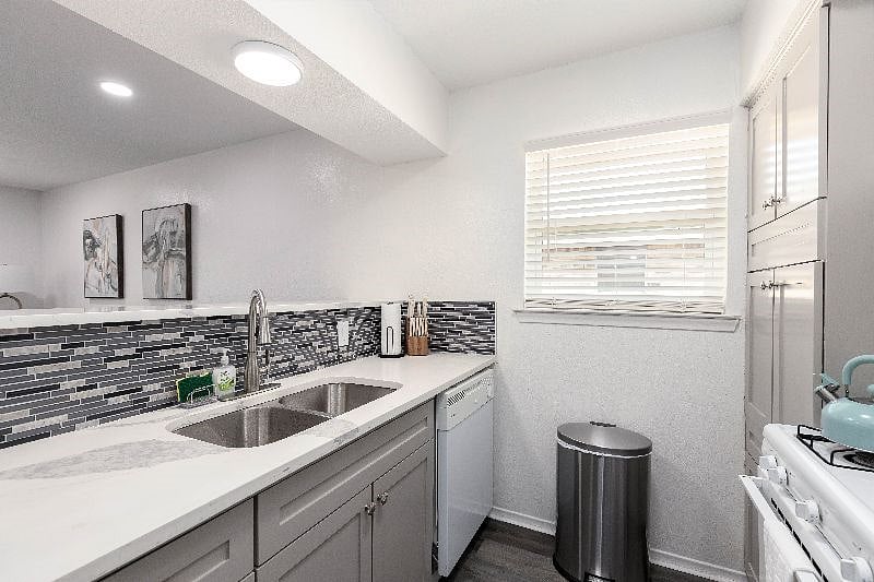 Remodeled kitchen