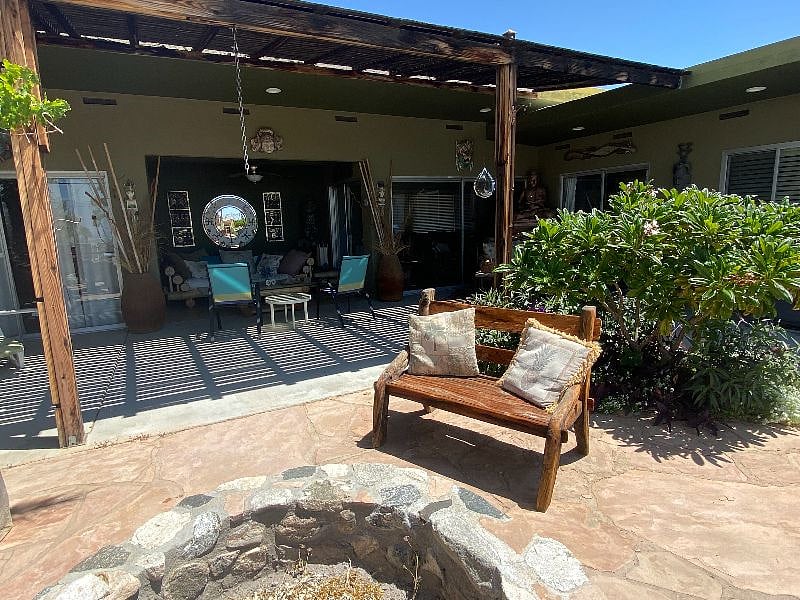 Garden area