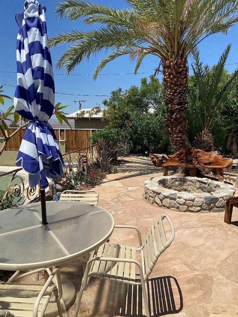 Garden area