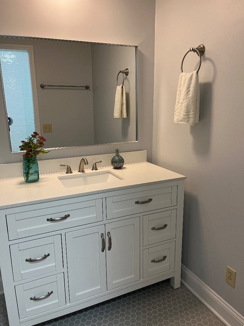 Master bathroom