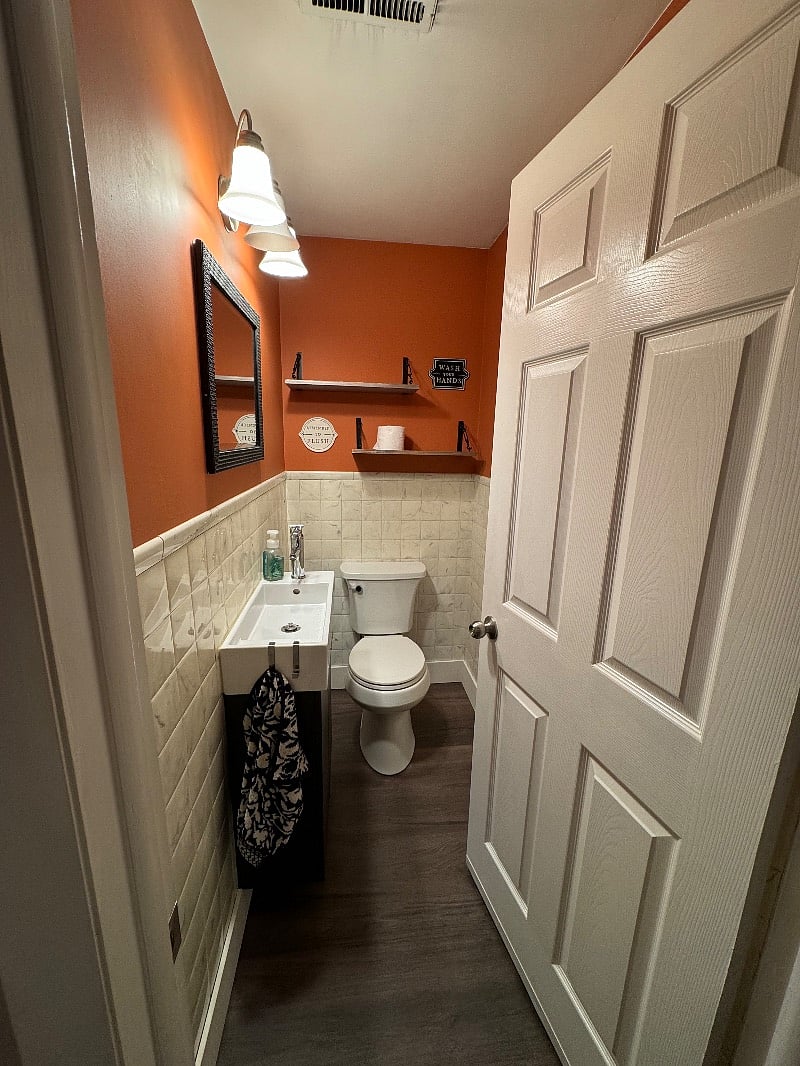 First Floor - Half Bath