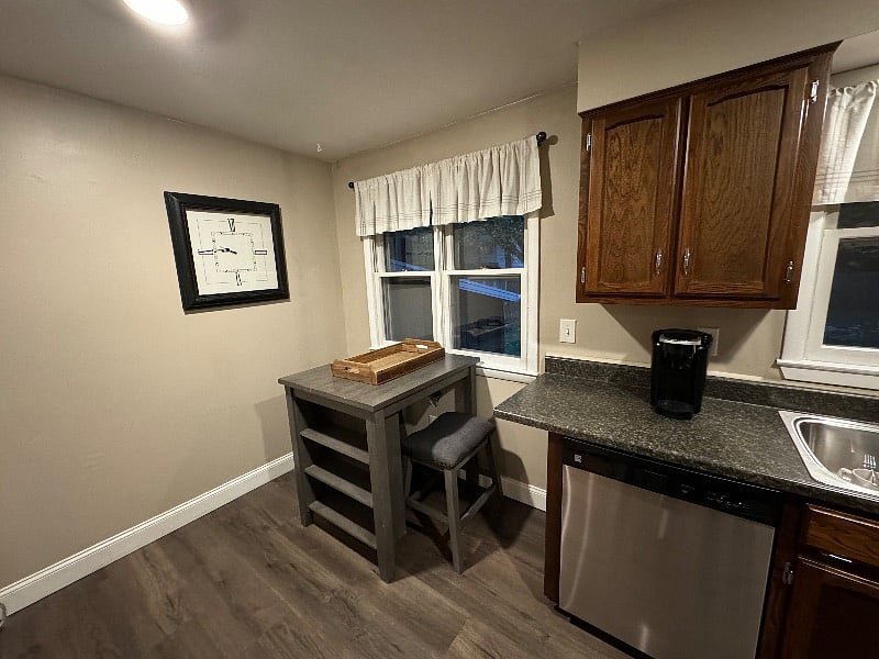 Left side of Kitchen (Fridge not photographed)