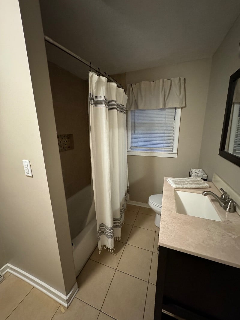 Full Bath - Upstairs