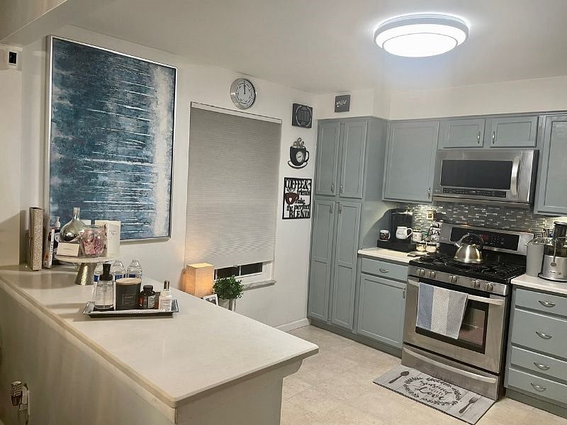 Kitchen Well Appointed With Small Appliances For Your Use