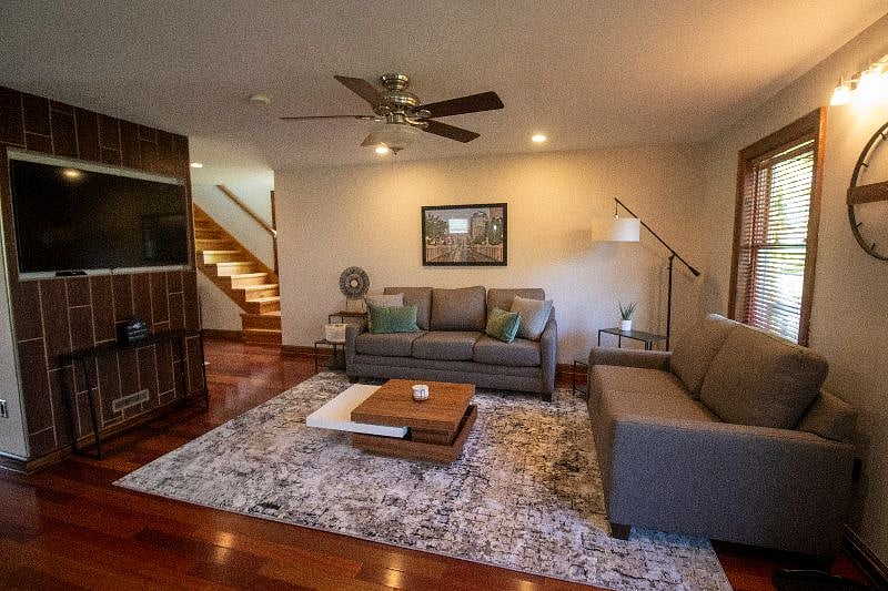 Open concept living room