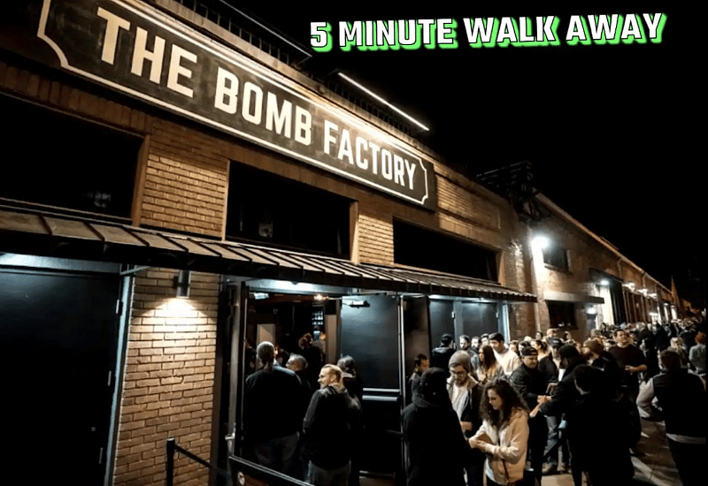 2 MIN DRIVE - 8 MIN WALK 