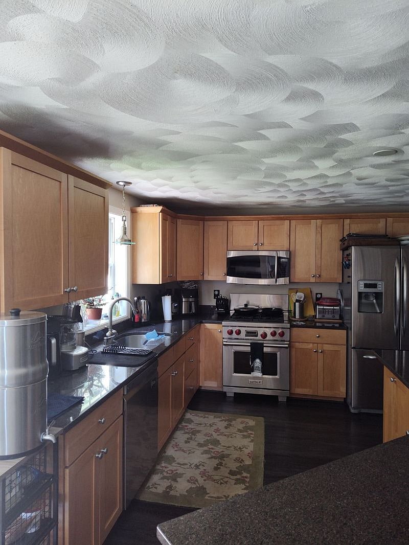 view of the kitchen