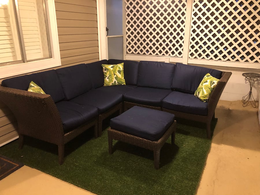 Large screened in Lanai. Great outdoor living space.