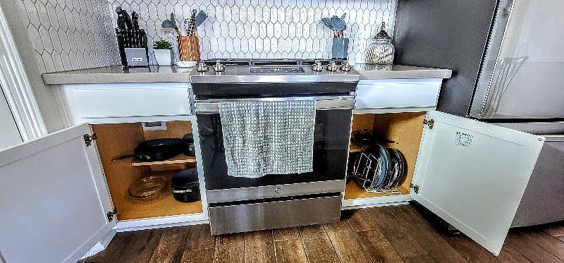 Chef ready kitchen.