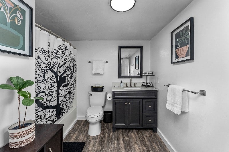 Upstairs bathroom