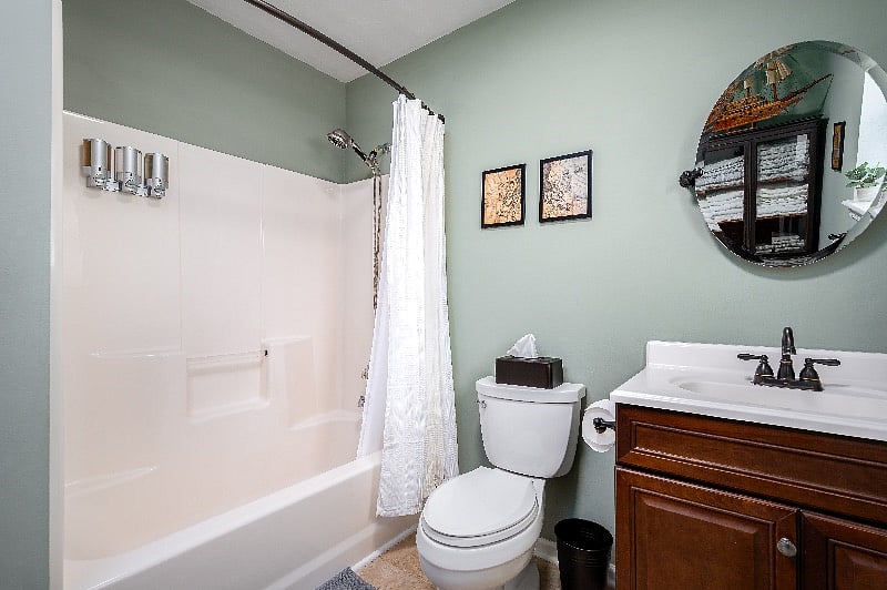 Primary bathroom downstairs