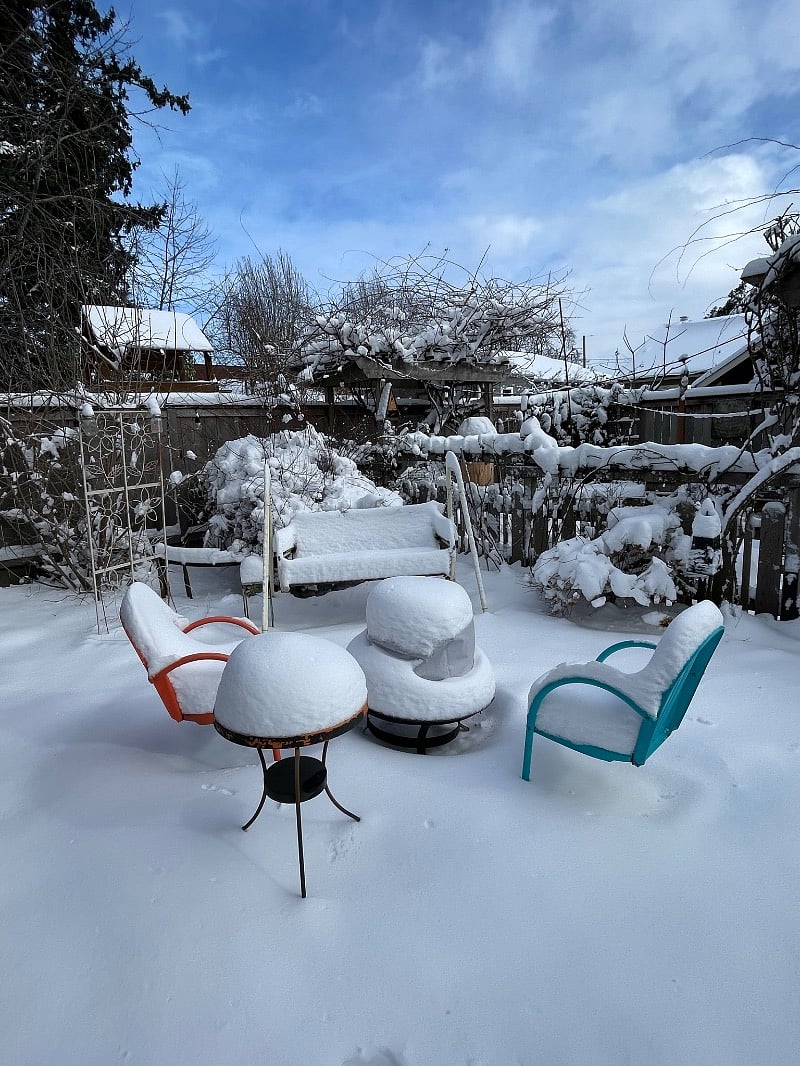 We don't get it often but snow here is magical, with lots of places to go get a warm drink close by!