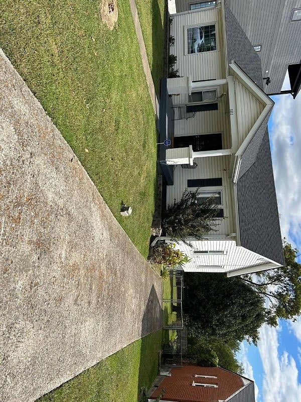 personal driveway that accommodates at least 3 vehicles.