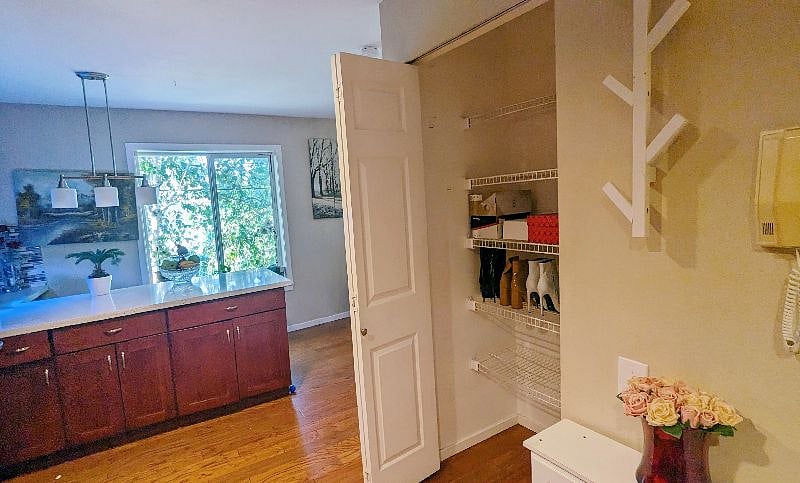 Walk in closet