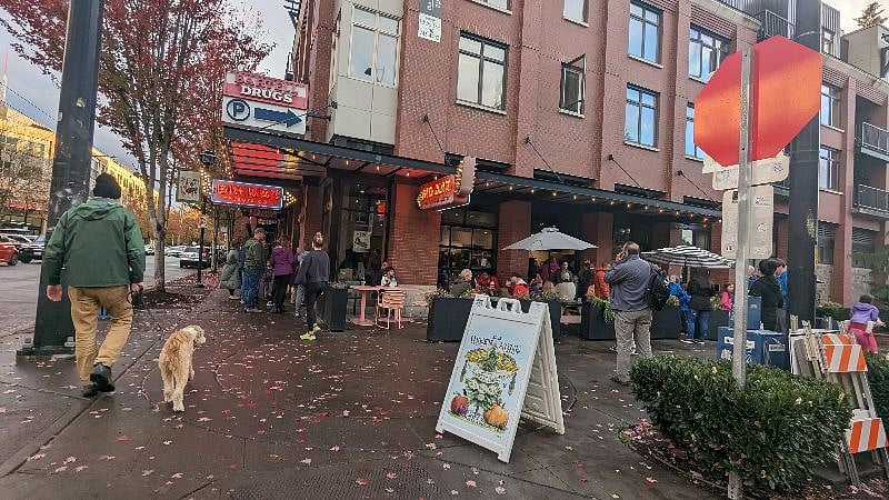 Burger restaurant