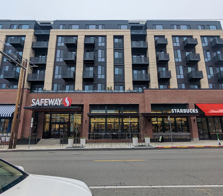 New remodeled Safeway. You can find many things in here.