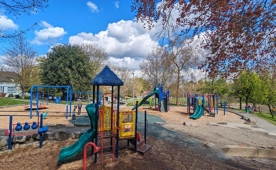 West playfield, play ground, just a few minutes walk from the house