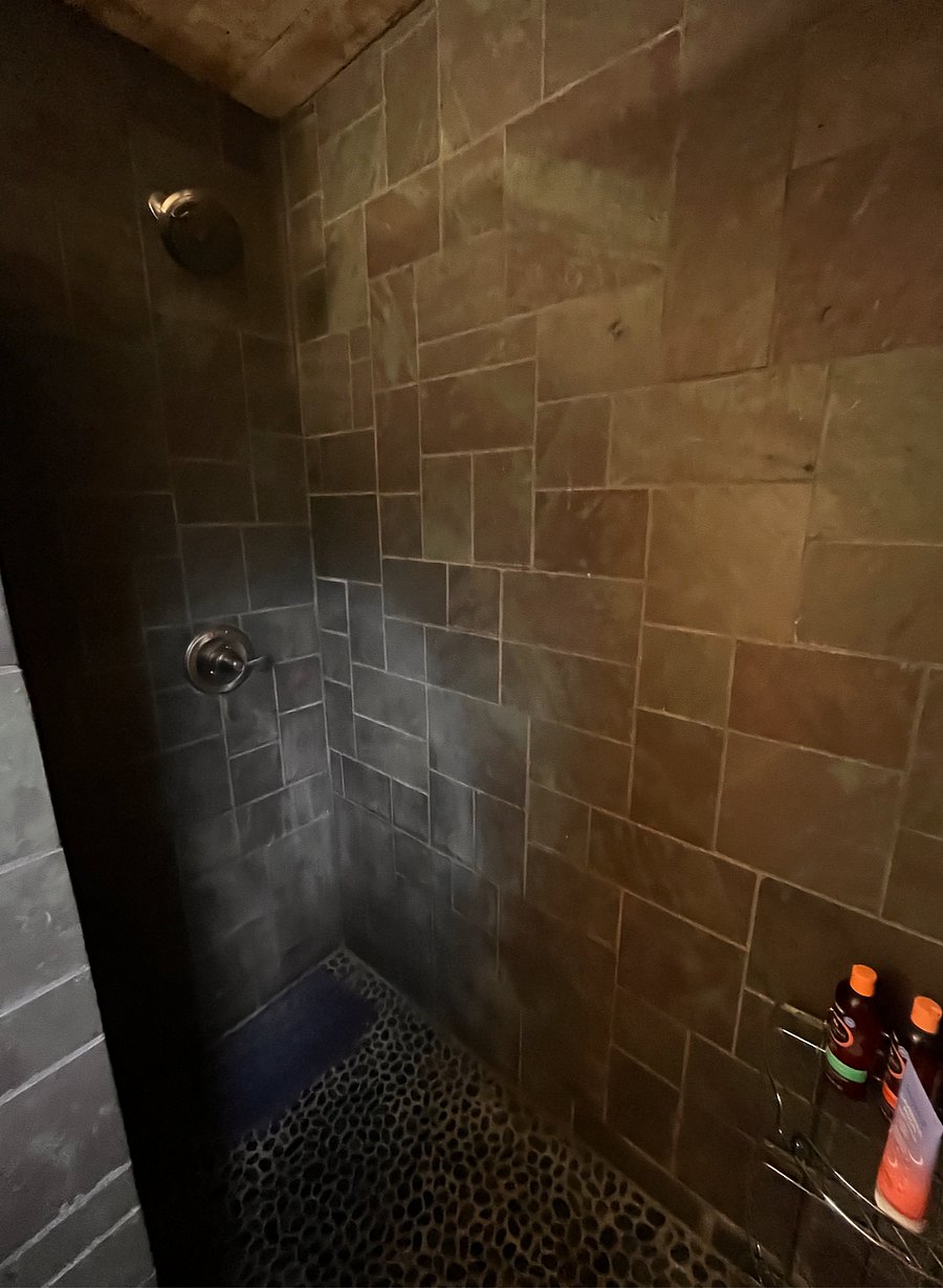 Large shower
