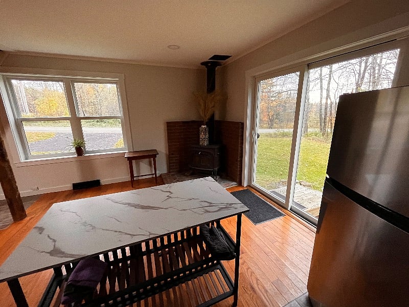 Looking South from kitchen