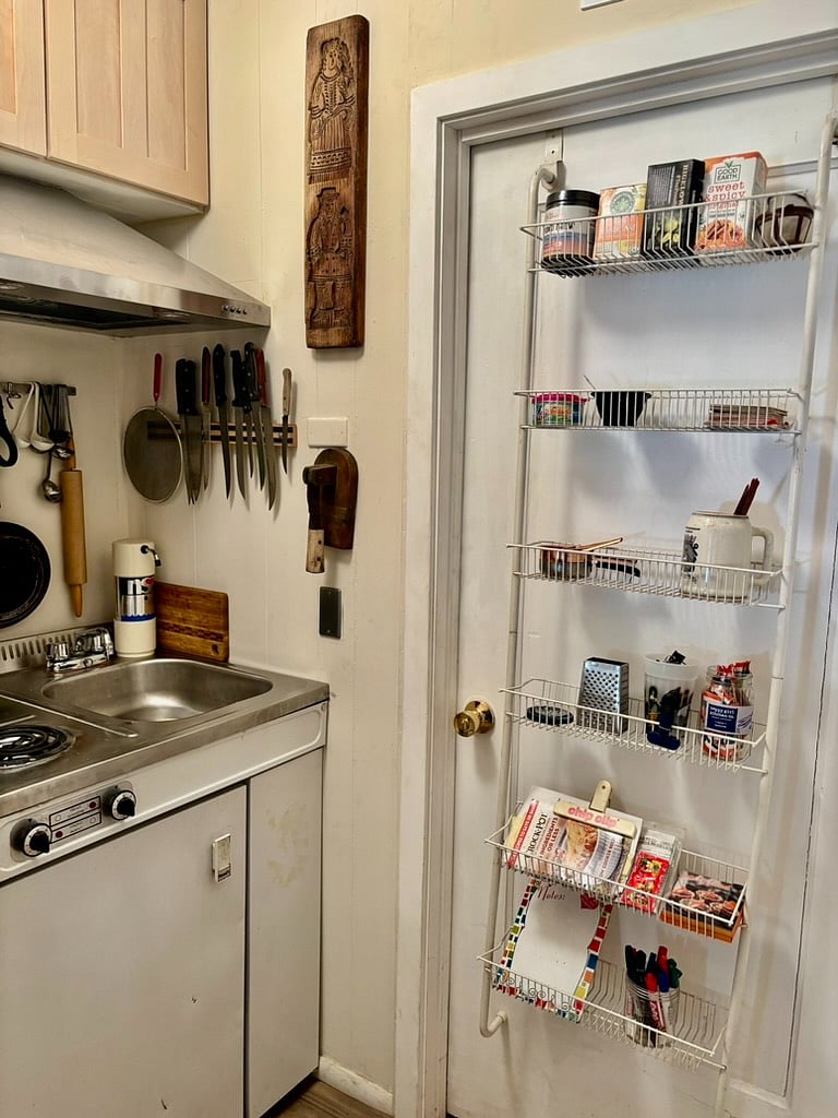 The Cozy Kitchenette inside the in-law unit