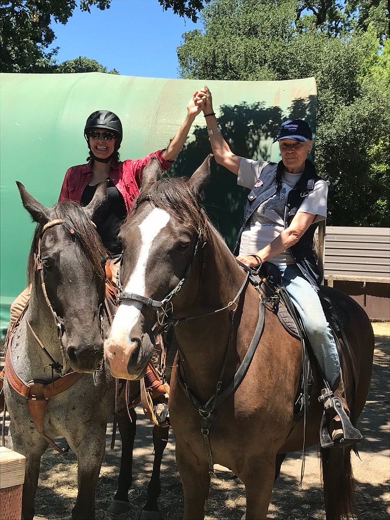 Anderson Marsh State Historic Park and Cache Creek Wilderness are two locations suitable for horseback riding.