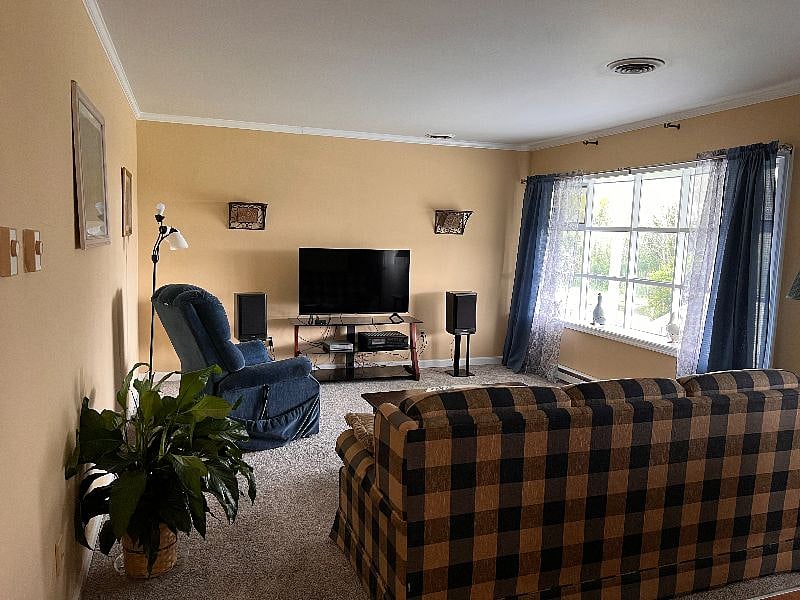 Living Room with sleeper sofa