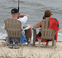 Surf fishing