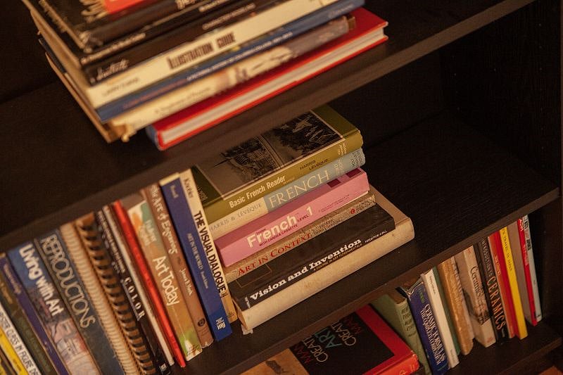 Quite a variety of reading material.