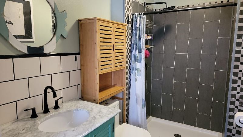 Master bathroom