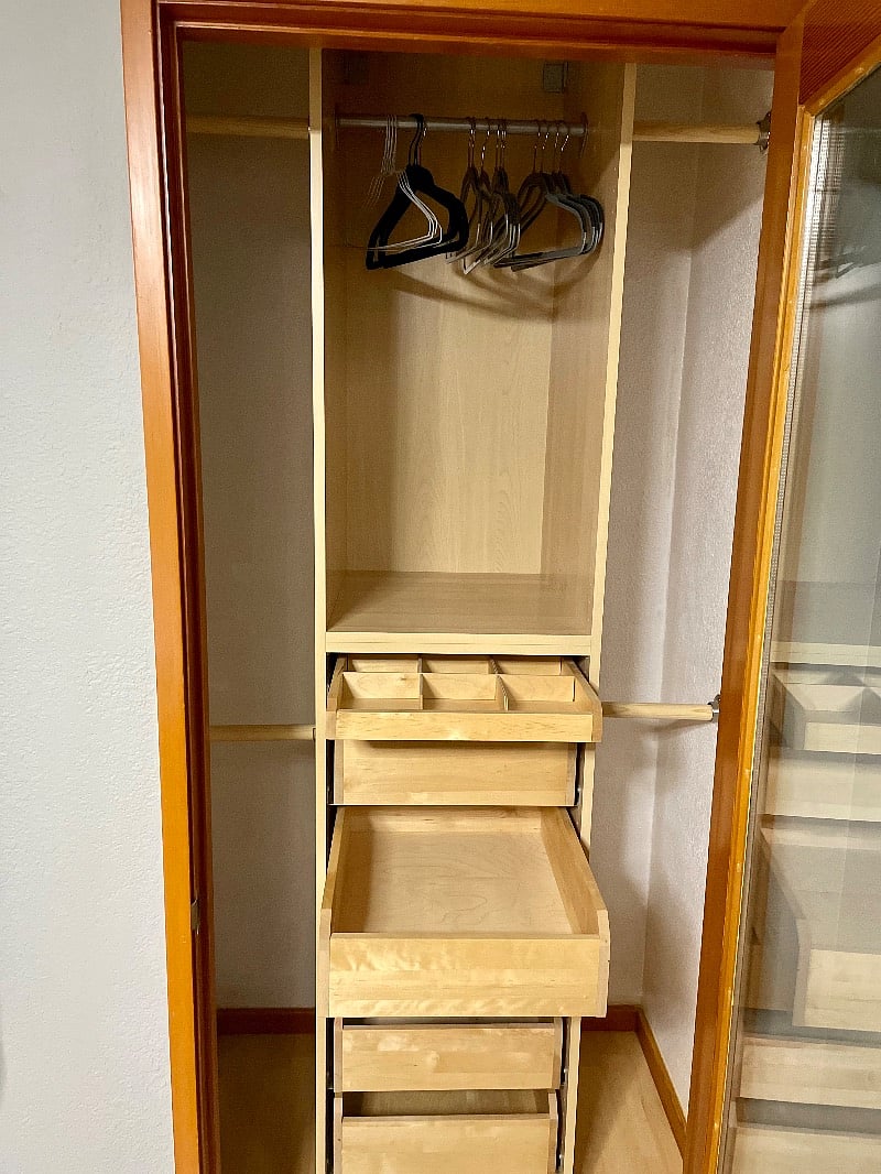 Bedroom Closet - Upstairs 