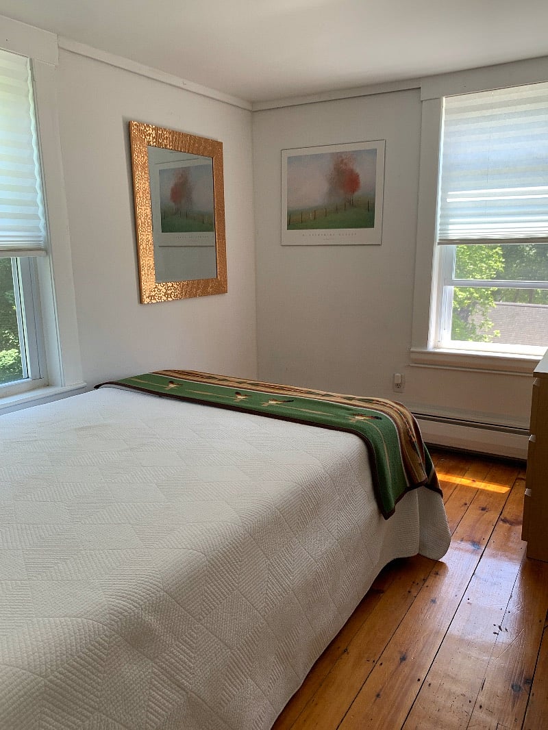 Bedroom 1 with double bed.