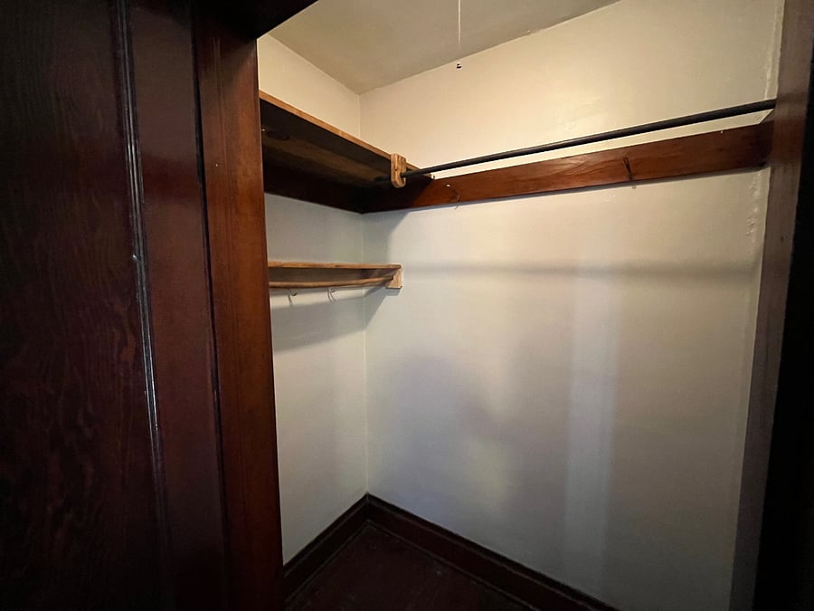2nd floor bedroom closet #1