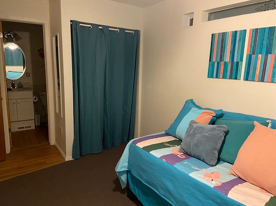 Bedroom 2:  full closet.