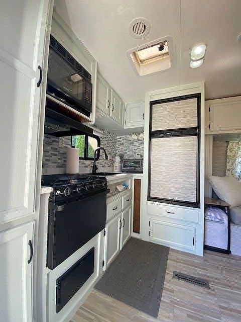 angle view of kitchen