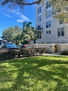 Parking spot (Blue truck) Next to Private Entrance (Green) Wreath