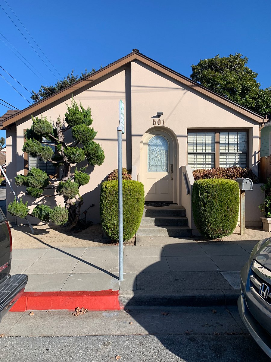 Front of home. Corner lot.