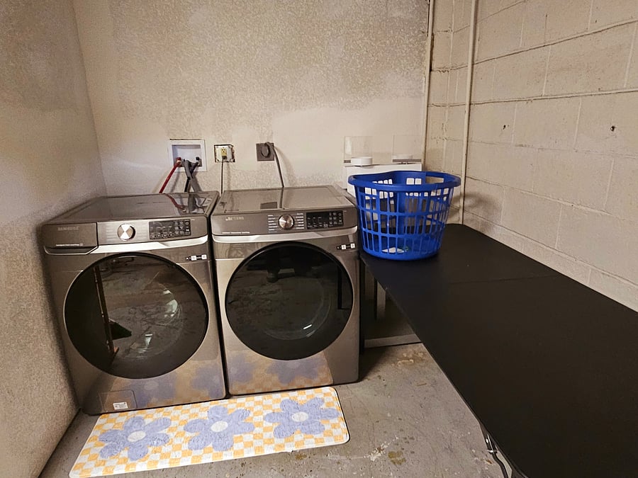 Laundry area