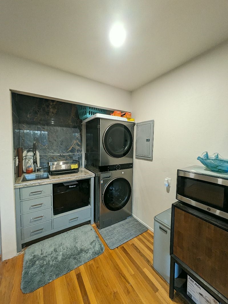 Common Room - Mabuhay Room with new Wash and Dryer with Kitchenette Sink and Dishwasher.