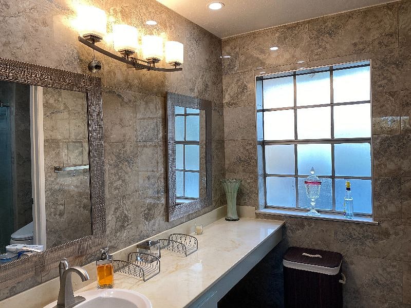 Shared Bathroom Two - Single Sink with Vanity Station