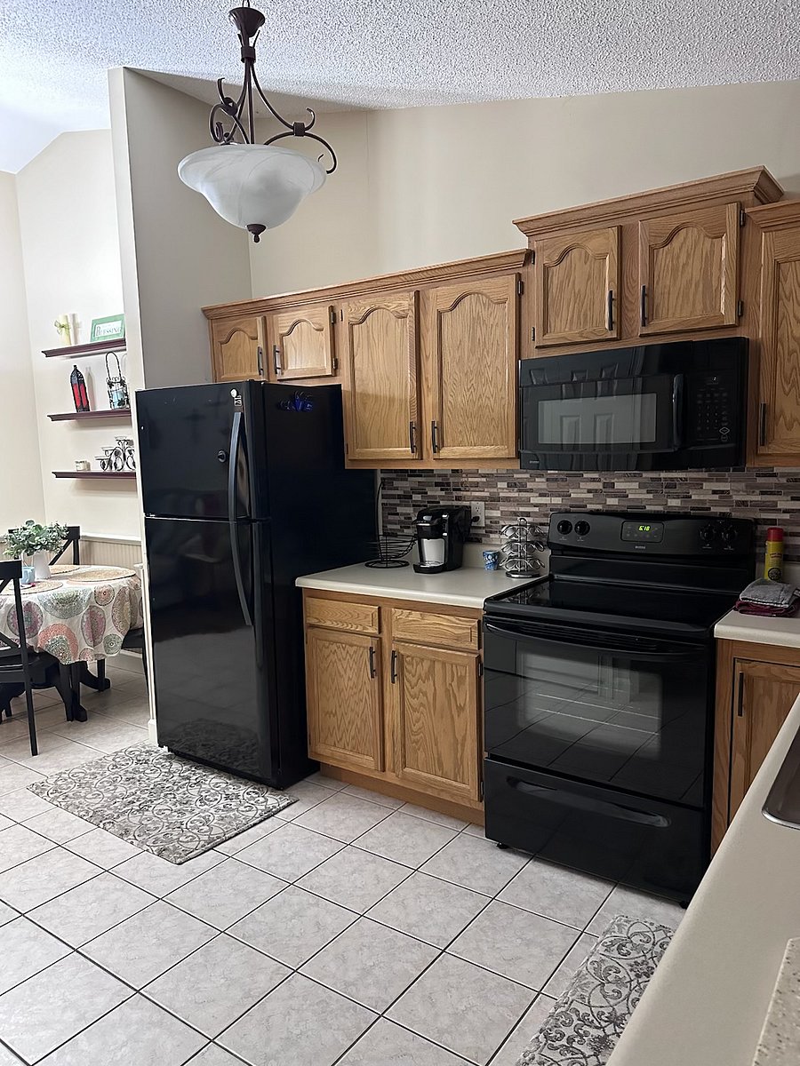 newer upgraded appliances