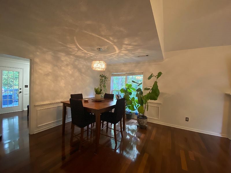 Upstairs dining
