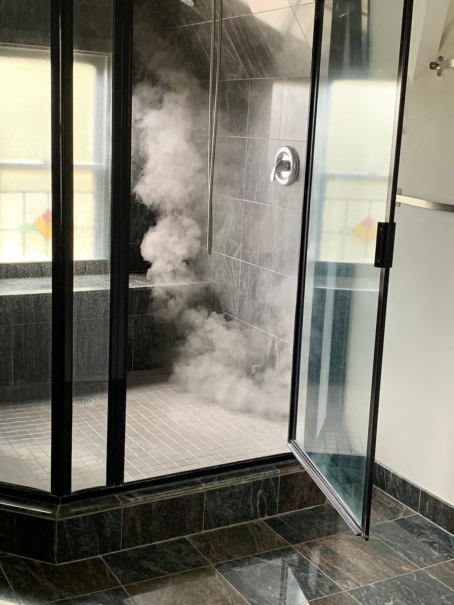 Custom luxury steam bath