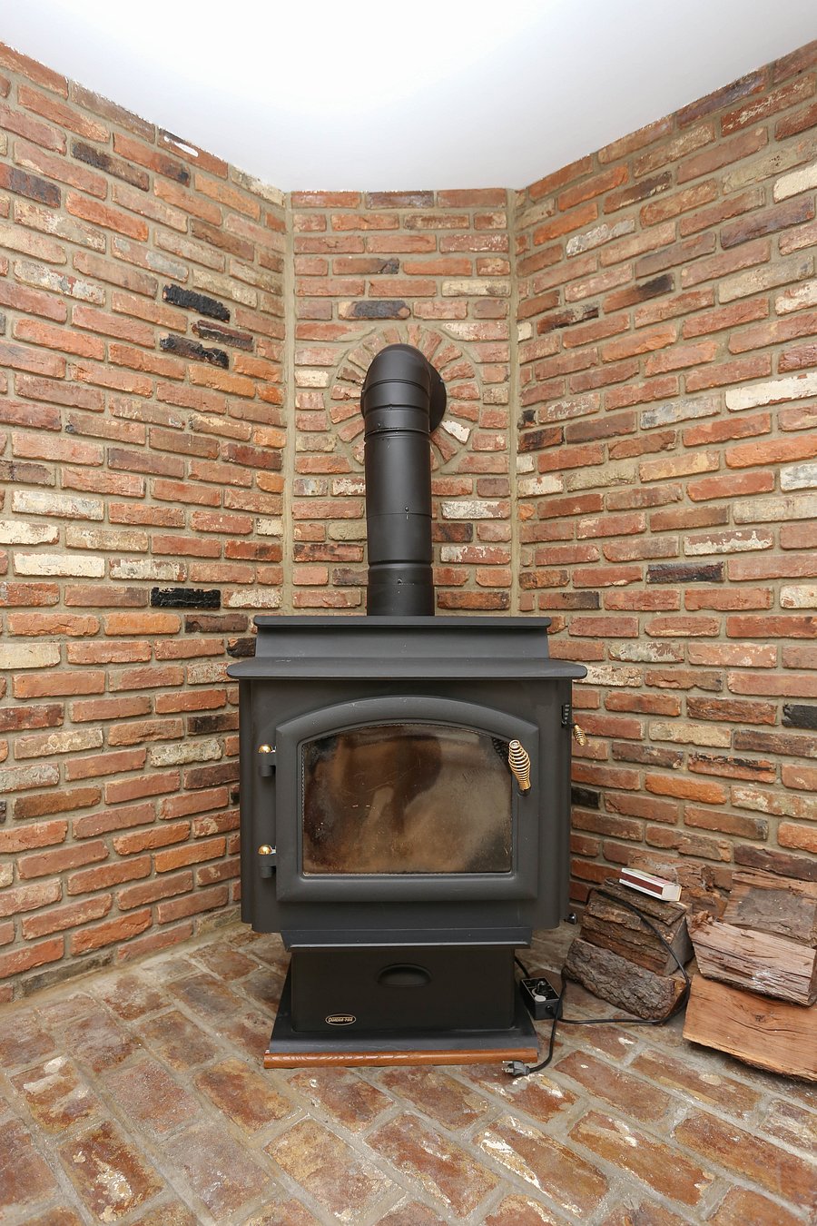 Wood Burning Fireplace