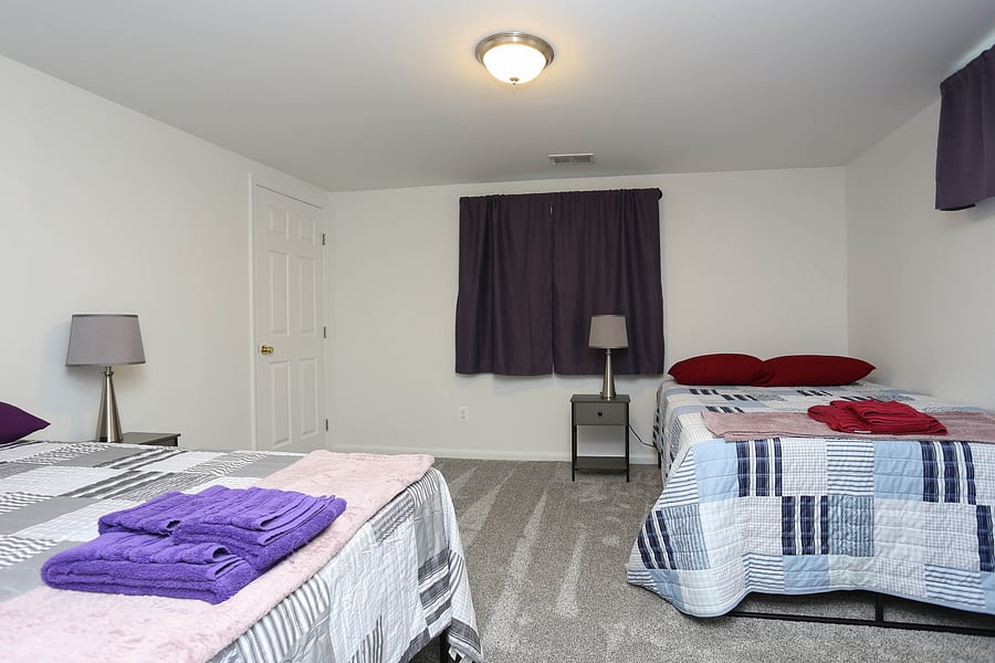 Second Bedroom with 2 Full Size Beds